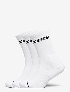 ZERV Premium Socks 3-Pack - skarpety crew - white