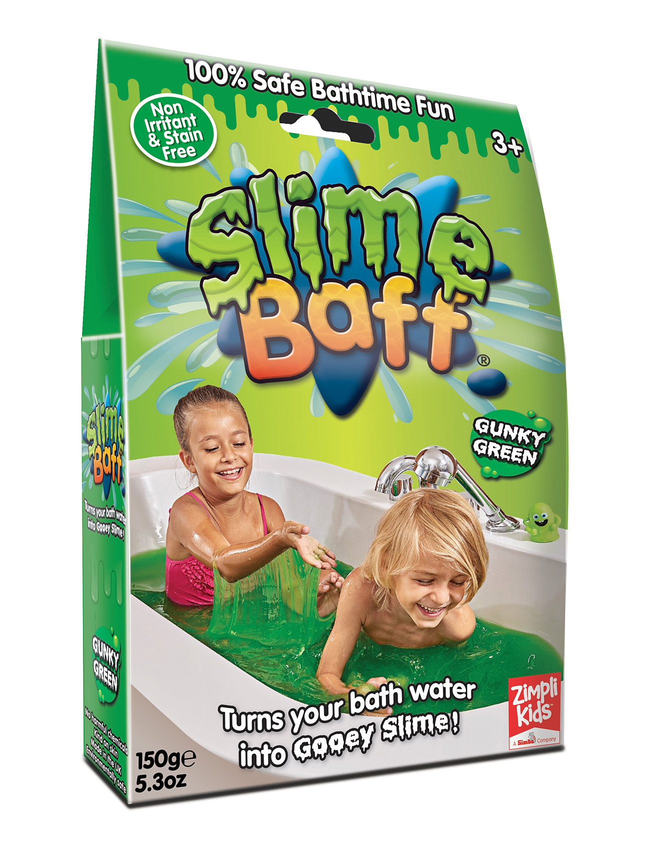 Zimpli Kids - Slime Baff Green Toys Bath & Water Toys Bath Toys Green Zimpli Kids