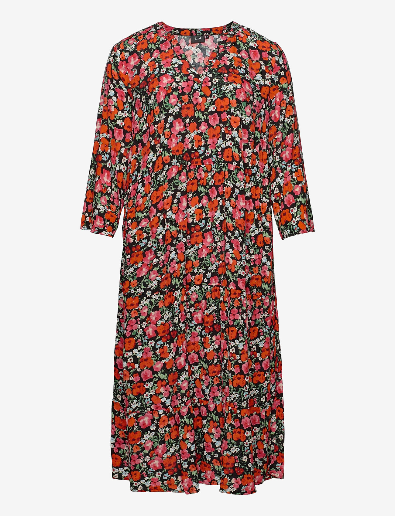 viscose midi dress