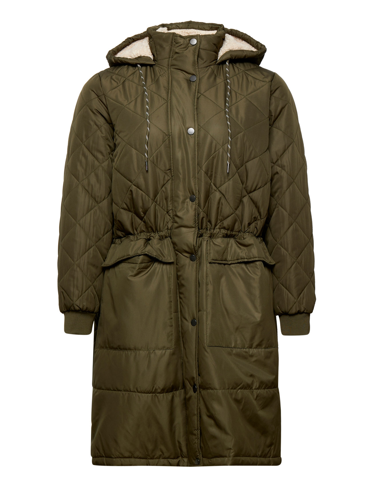 Zizzi Cacamp Hood, L/s, Coat - 32.00 €. Buy Quilted jackets from Zizzi ...