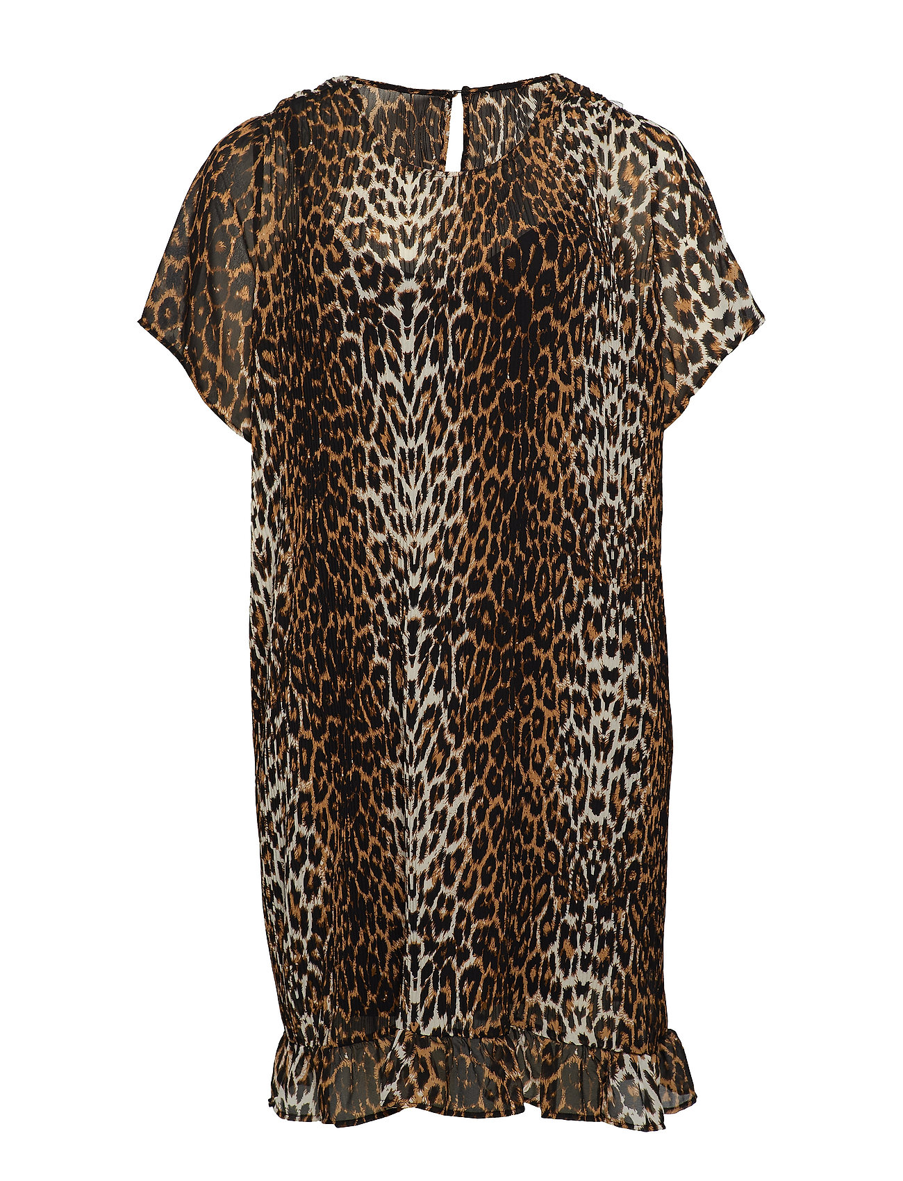 Xpernille Blk Dress Jurk Knielengte Bruin Zizzi zizzi kopen in de aanbieding