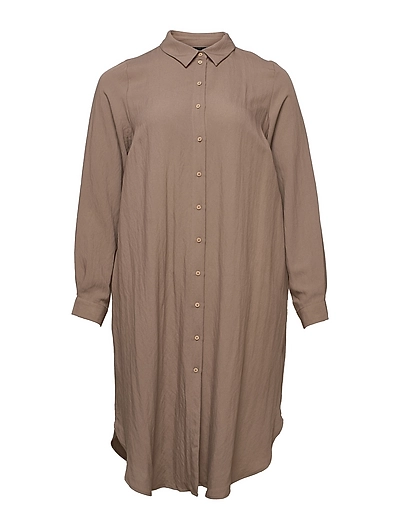 Zizzi Vmacy, L/s, Long Shirt - Long 