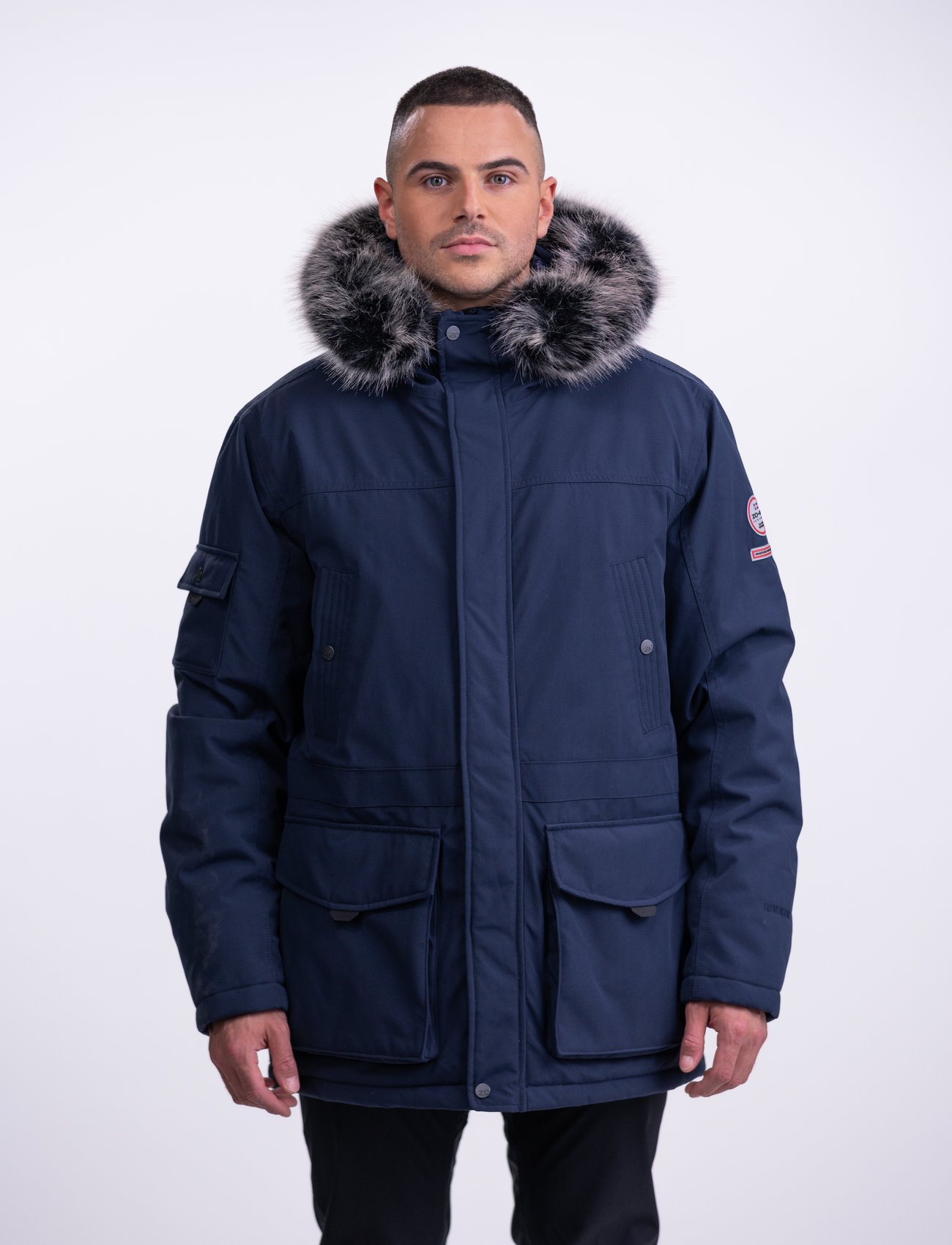 ZO-ON Klaki Insulated Parka (Navy) - 210 € | Boozt.com