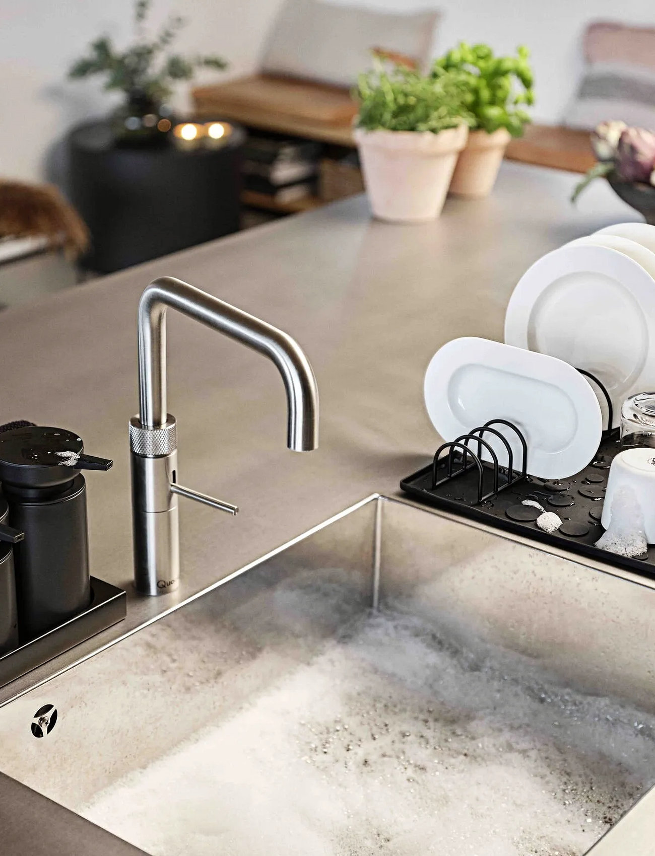Zone Denmark Opvaskesæt Diish, One Size, Black, Dishes > Dish Brushes, Unisex