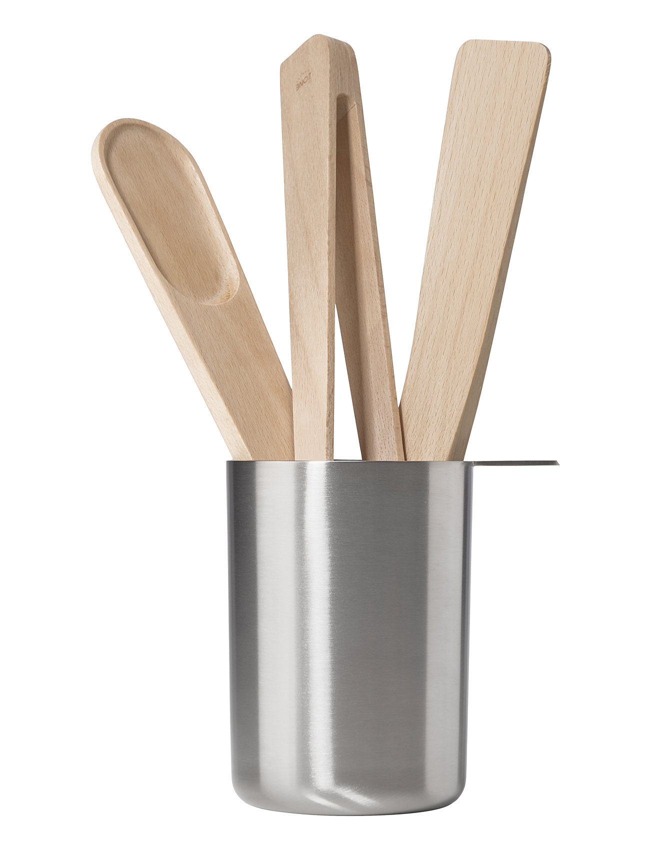 ZONE DENMARK Køkkenredskabssæt Singles 4 Dele NATUR - 11.3X8.8X27.9CM - Unisex