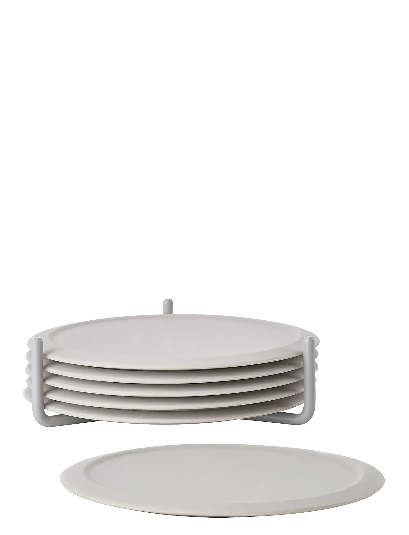 ZONE DENMARK Glasbrikker M. Holder Singles Grau - Ø 10 CM - Unisex