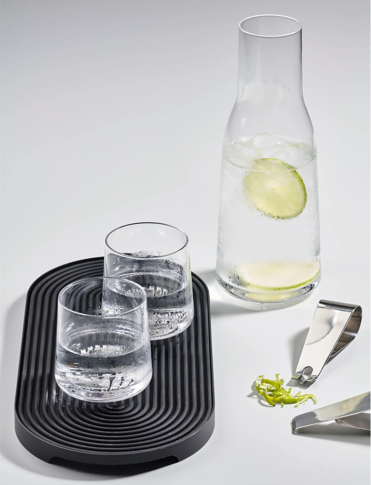Zone Denmark Wideball Glas Rocks 9 cm 2Stk, 34 CL, Nude, Glas > Drikkeglas, Unisex
