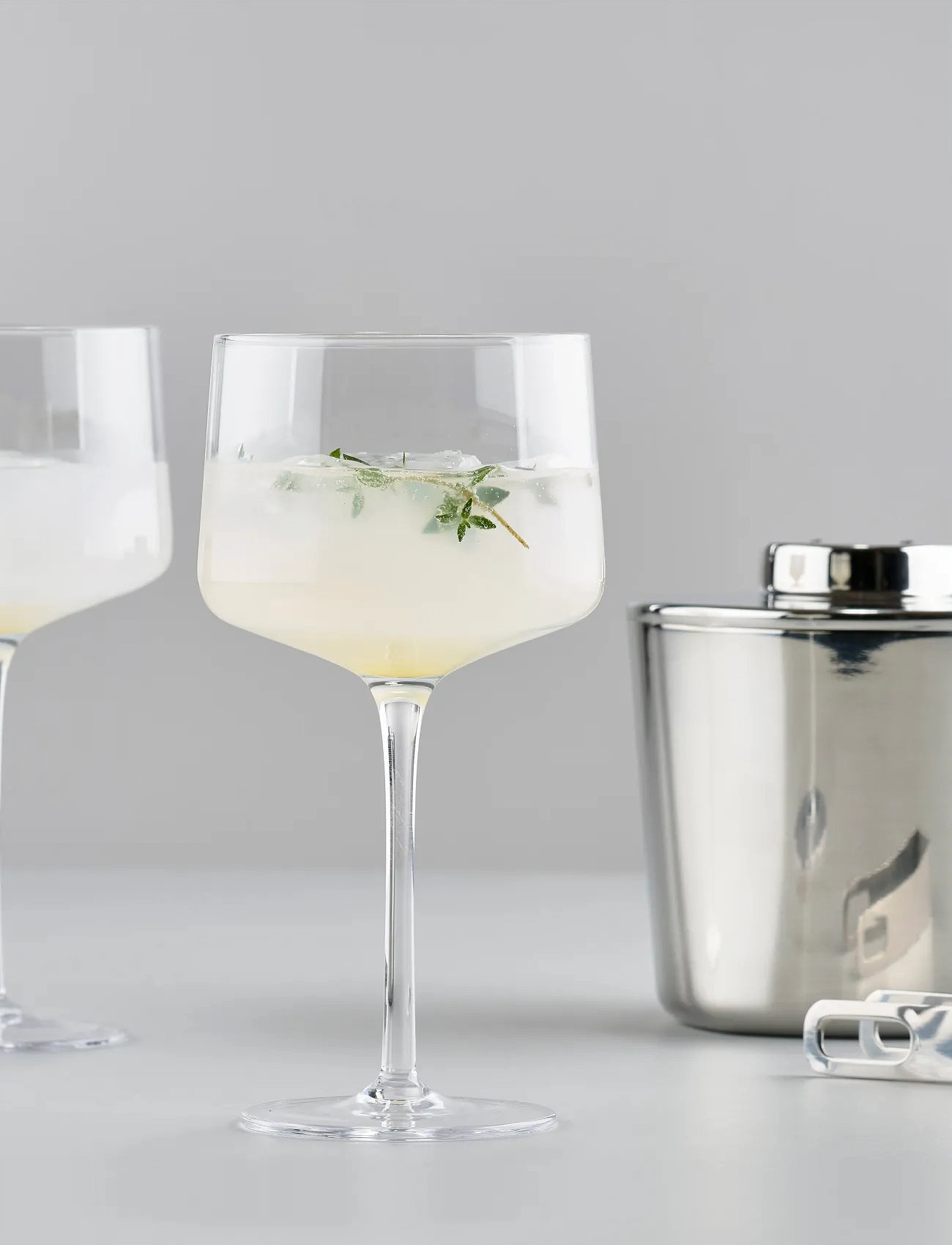 Zone Denmark Copa/Gt Glas Rocks 19 cm 2Stk, 47 CL, Nude, Glas > Gin-Glas, Unisex