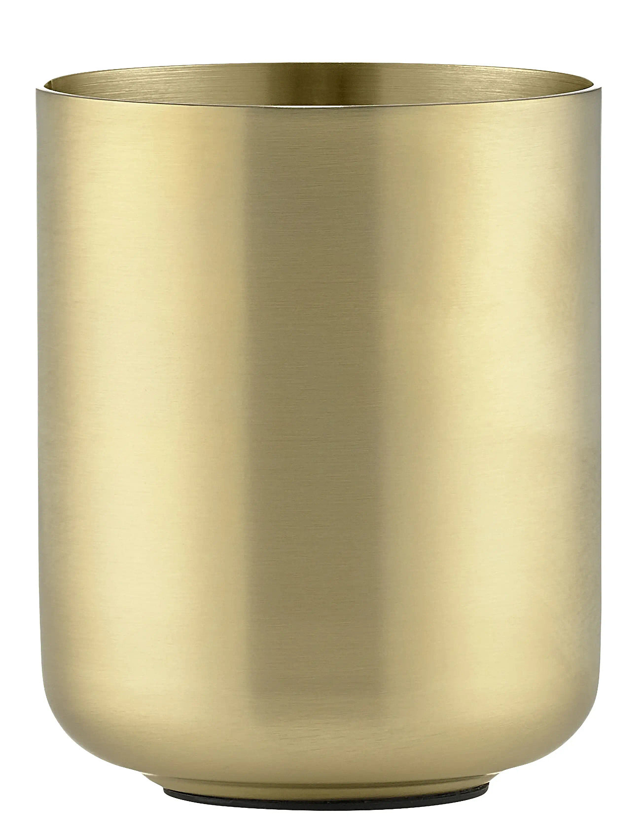 Zone Denmark Tandbørstekrus Ume, 8.3X8.3X10.3 cm, Gold, Badeværelsesinteriør > Tandbørsteholder, Unisex