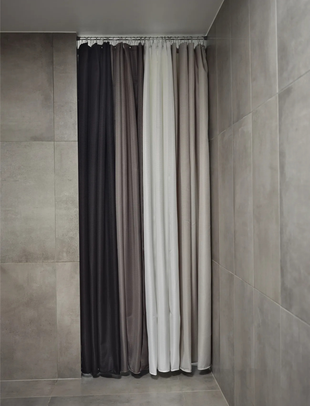 Zone Denmark Badeforhæng Lux 180X200 Camel, 200X180X0.5 cm x 200, Beige, Tekstiler Til Badeværelset > Bruseforhæng, Unisex