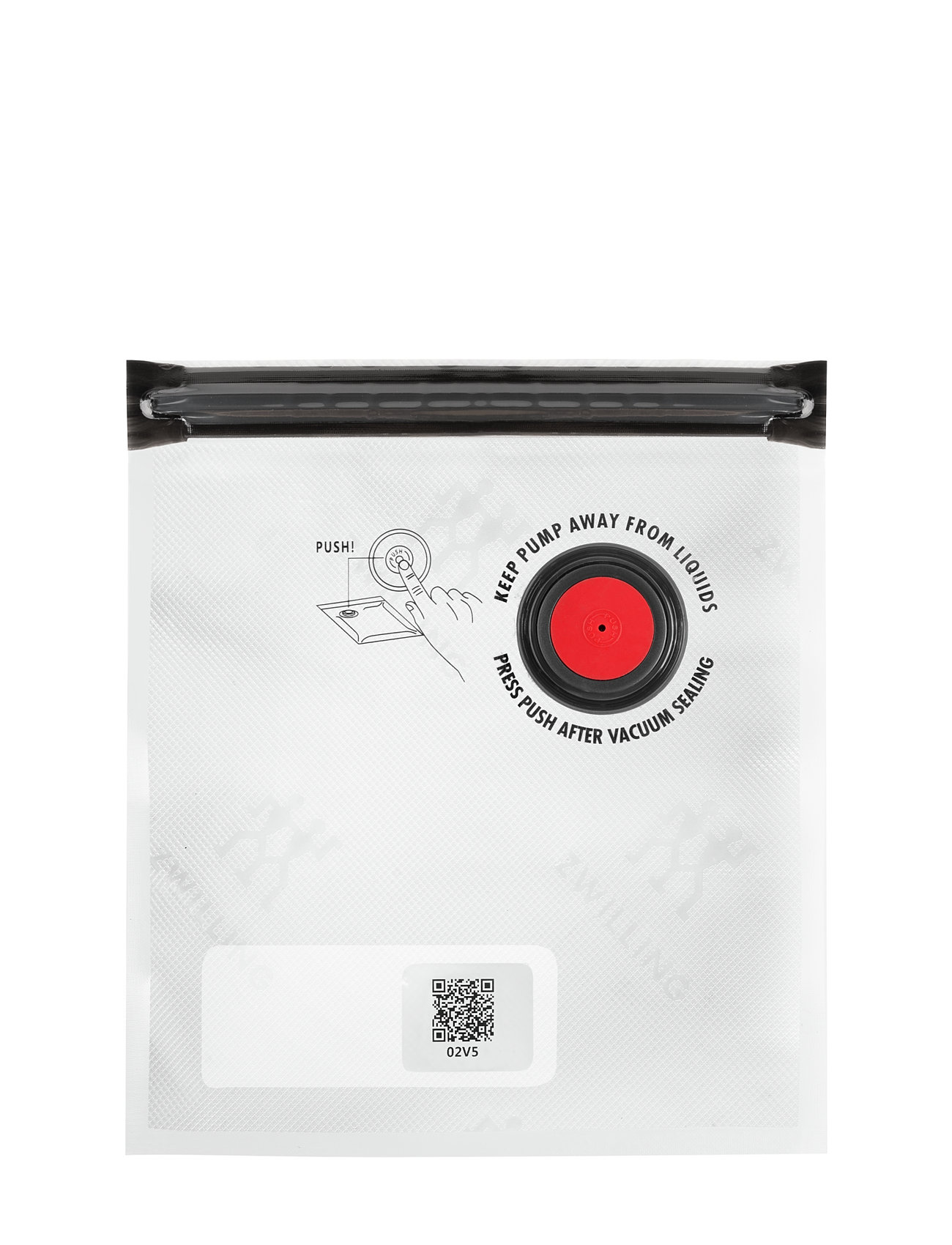ZWILLING Fresh & Save, Vakuumposesæt S TRANSPARENT - 1.25 L - Unisex
