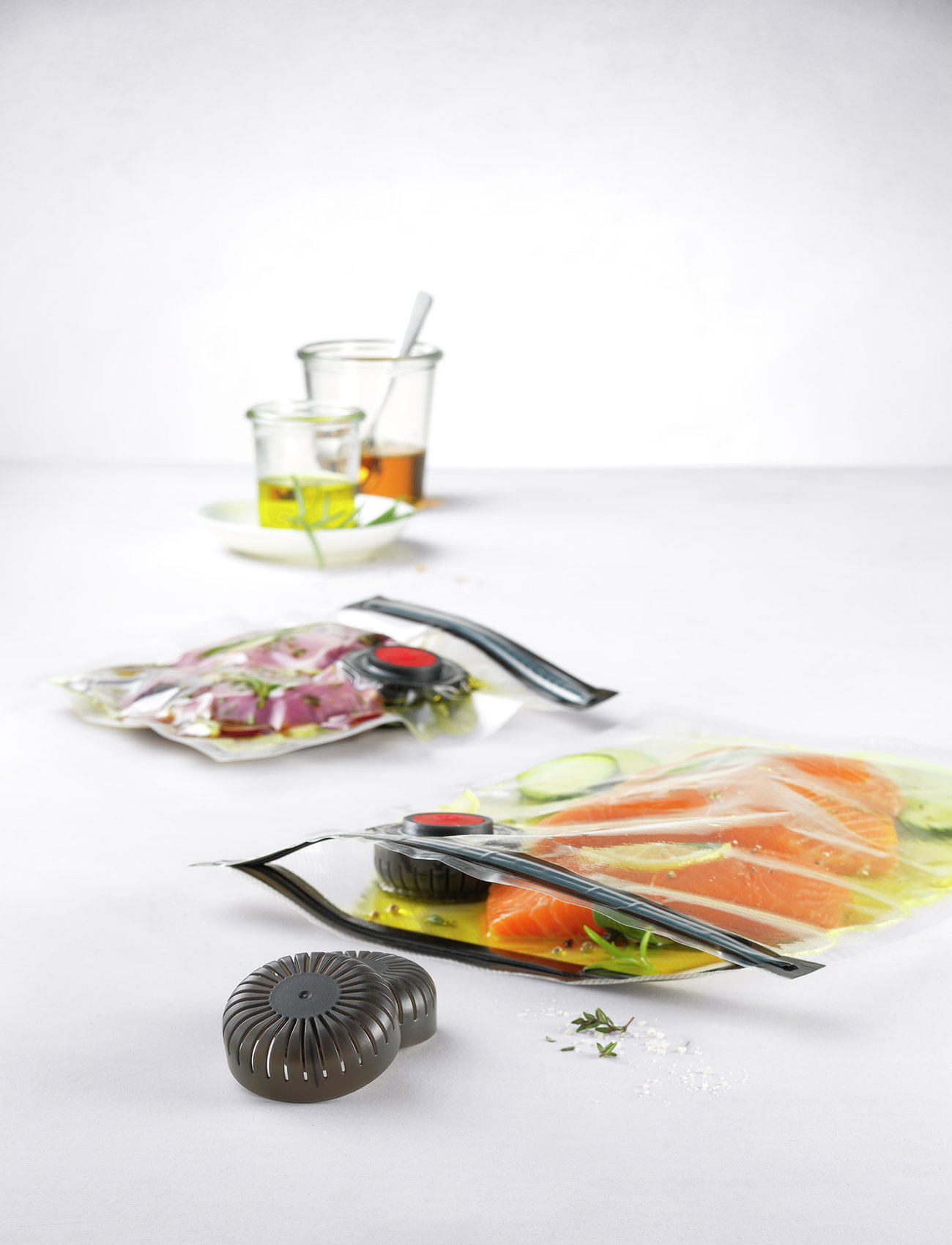 Zwilling Fresh & Save, Vakuumposesæt M, 4 l, Nude, Opbevaring > Opbevaringsposer, Unisex