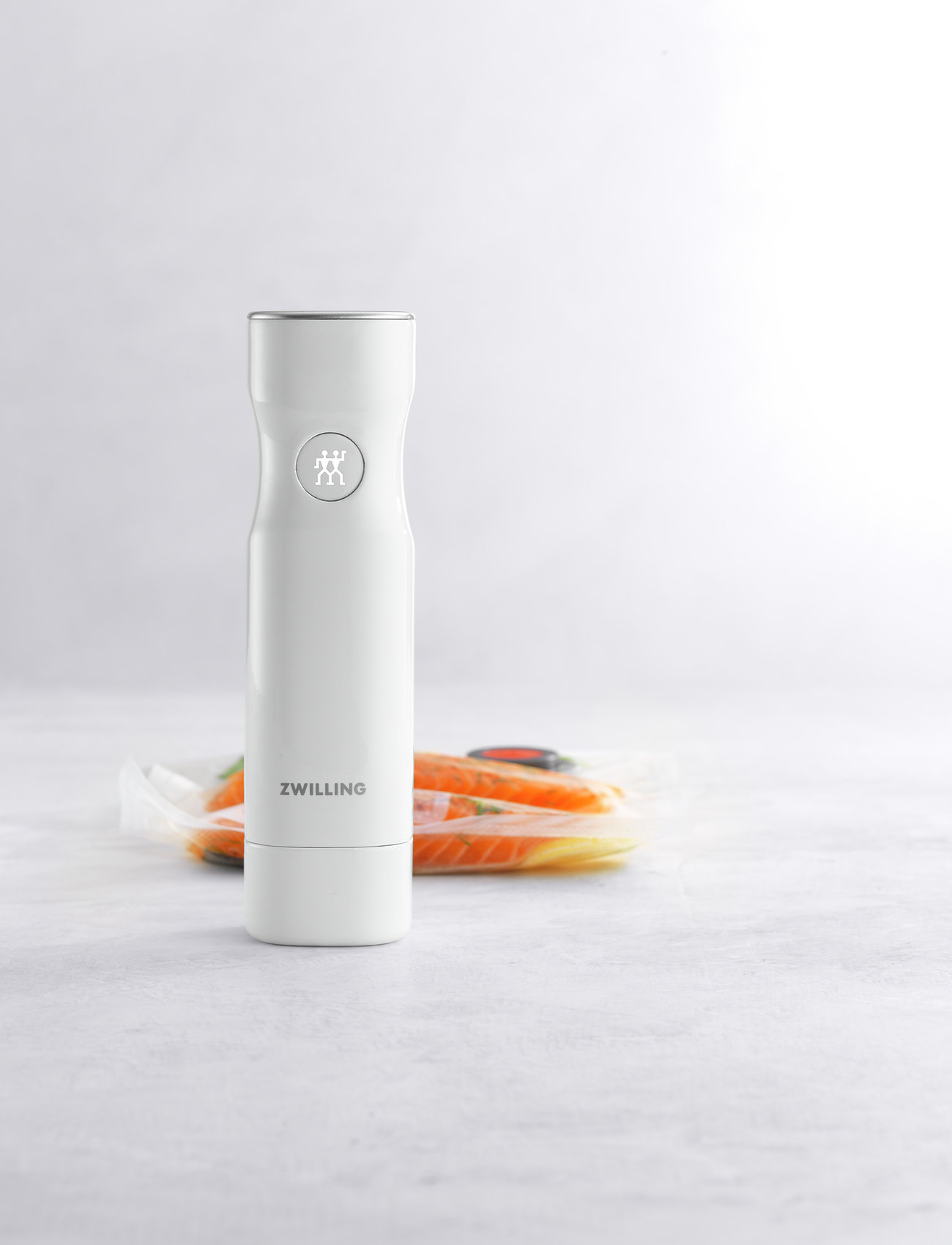 Zwilling Fresh & Save, Vakuumpumpe Med Ladekappe Hvid, H:19.5 cm, White, Køkken > Køkkenmaskiner, Unisex