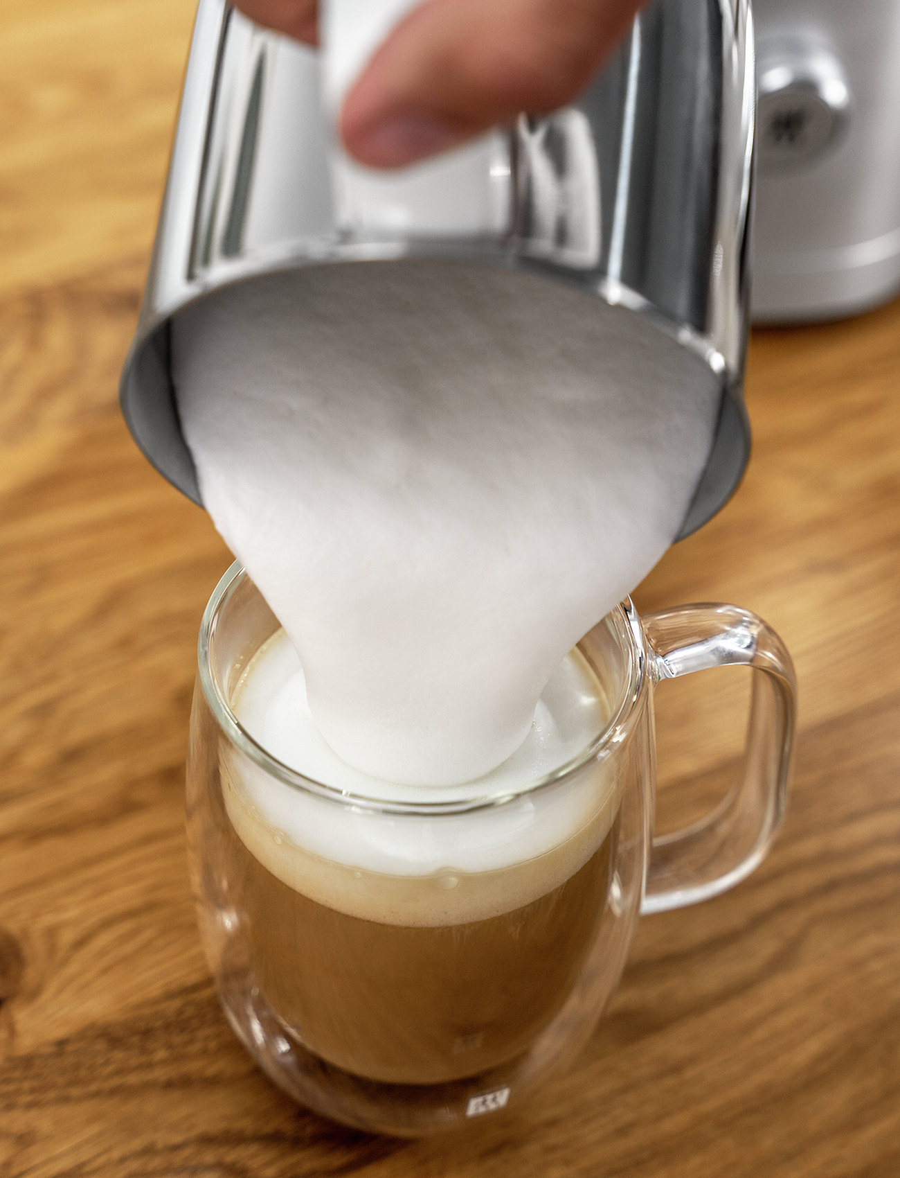 Zwilling Enfinigy, Mælkeskummer 400 Sølv, One Size, Silver, Te- Og Kaffetilbehør > Mælkeskummere, Unisex