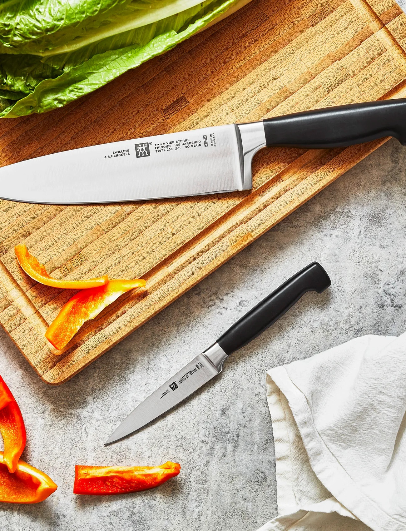 Zwilling Knivset Four Star 2-Delar, One Size, Black, Knive Og Tilbehør > Knivsæt, Unisex