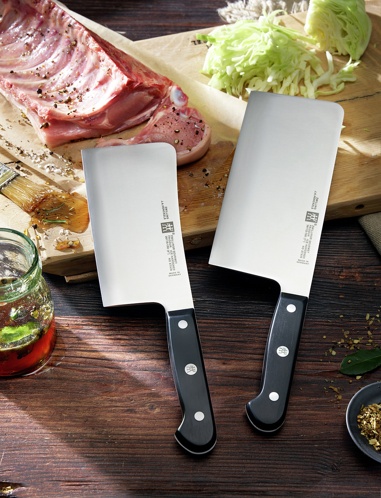 Zwilling Cleaver, L:15 cm, Black, Knive Og Tilbehør > Kokkeknive, Unisex