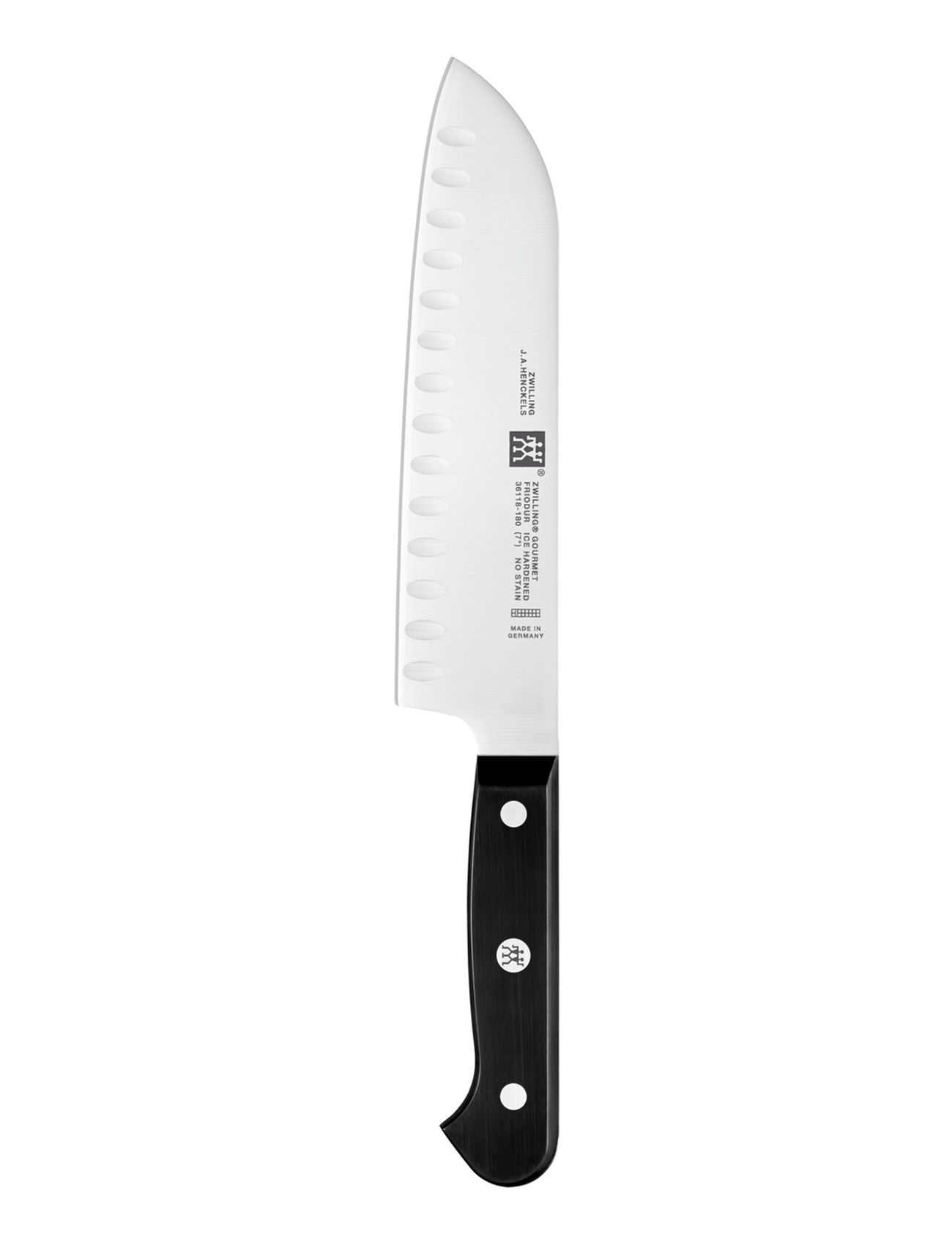 ZWILLING Santoku Japanese Chef's Knife Schwarz - L:18CM - Unisex