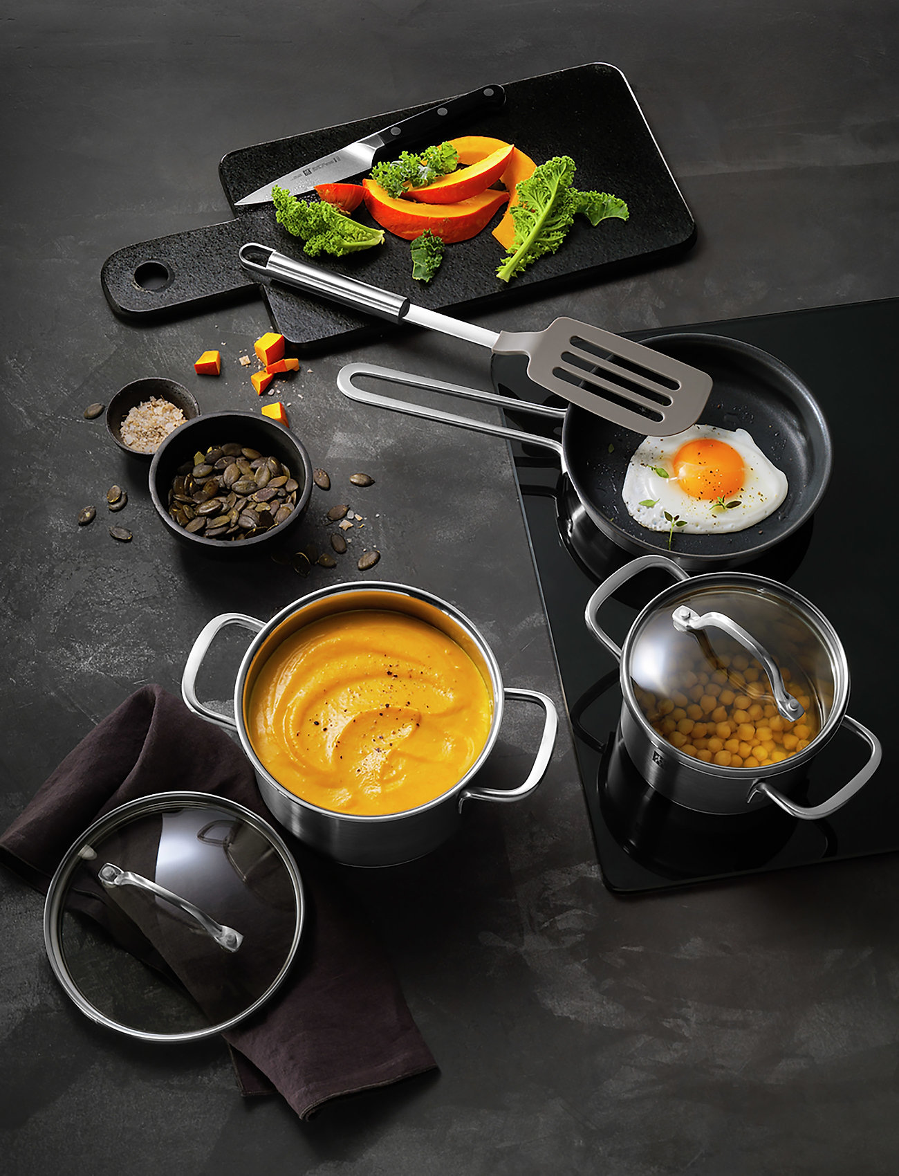 Zwilling Frying Pan, Ø 16 cm, Silver, Gryder & Pander > Stegepander, Unisex