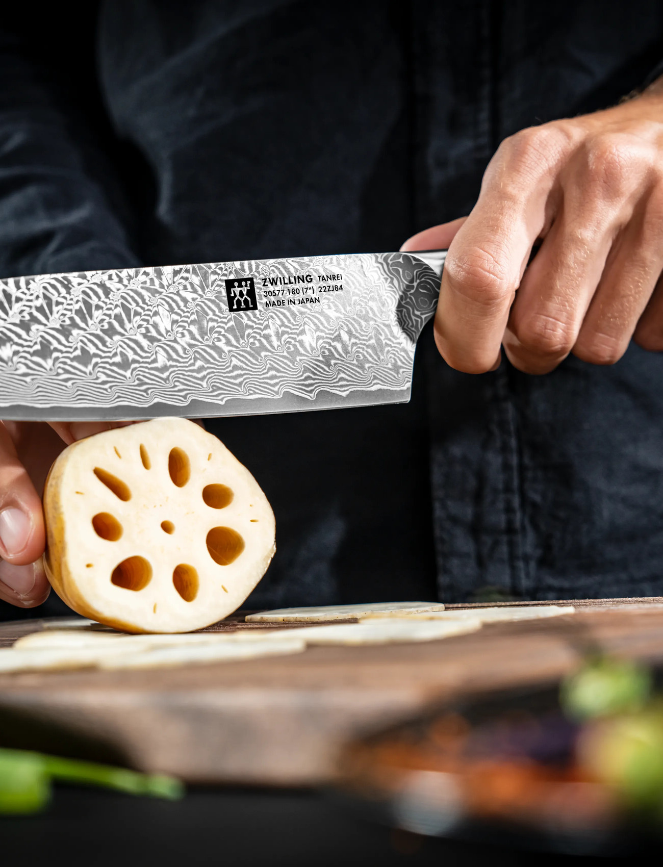 Zwilling Santuko Japansk Kockkniv Tanrei 18 cm, One Size, Silver, Knive Og Tilbehør > Santokuknive, Unisex