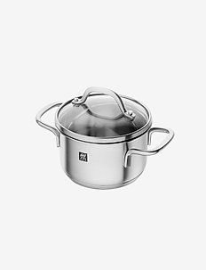 Stew pot - casserole dishes - silver